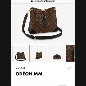 Louis Vuitton Odeon MM Crossbody